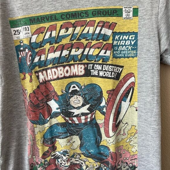 Jack & Jones Captain America Tee - Picture 2 of 6